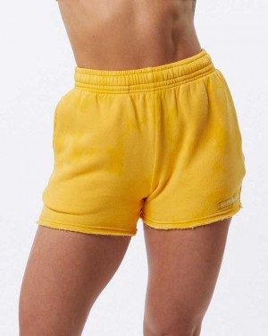 Dámské Kraťasy Alphalete HCTS 3.5" Oranžové | CZ-320946