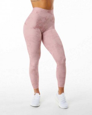 Dámské Legíny Alphalete Alphalux Wonder Růžové | CZ-819036