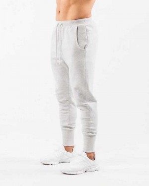 Pánské Kalhoty Jogger Alphalete Academy Club Šedé | CZ-749038