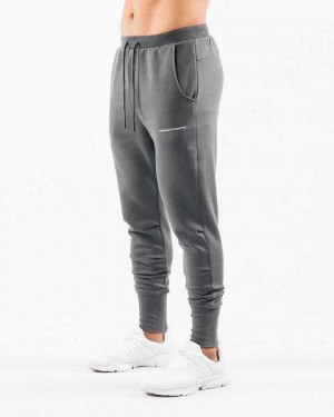 Pánské Kalhoty Jogger Alphalete Academy Club Šedé | CZ-716985