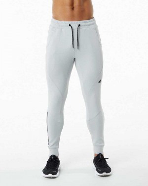 Pánské Kalhoty Jogger Alphalete ELMTS Cuffed Šedé | CZ-483152