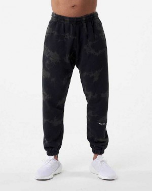 Pánské Kalhoty Jogger Alphalete HCTS Černé | CZ-205397