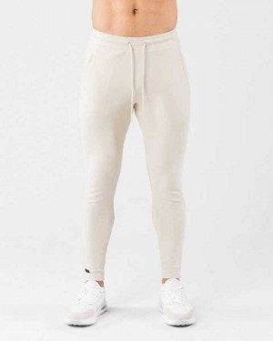 Pánské Kalhoty Jogger Alphalete Identity Hnědé | CZ-574306