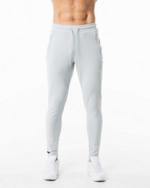 Pánské Kalhoty Jogger Alphalete Identity Šedé | CZ-098372