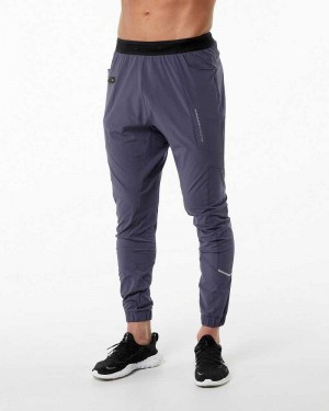 Pánské Kalhoty Jogger Alphalete Studio Fialové | CZ-951072
