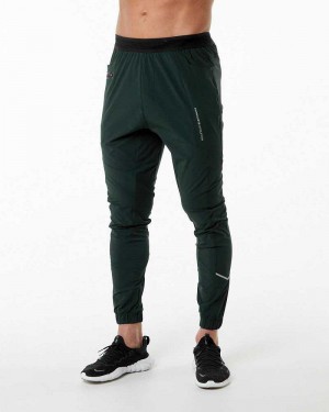 Pánské Kalhoty Jogger Alphalete Studio Zelene | CZ-721459