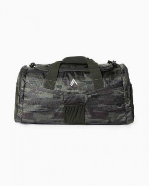 Unisex Duffel Taška Alphalete Essential Zelene | CZ-962174