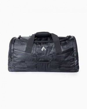Unisex Duffel Taška Alphalete Essential Černé Maskáčové | CZ-265809
