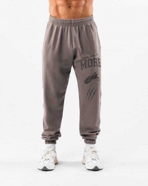 Unisex Kalhoty Jogger Alphalete Earth Dye Grafická Šedé | CZ-387926