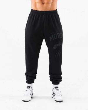 Unisex Kalhoty Jogger Alphalete Earth Dye Grafická Černé | CZ-342506