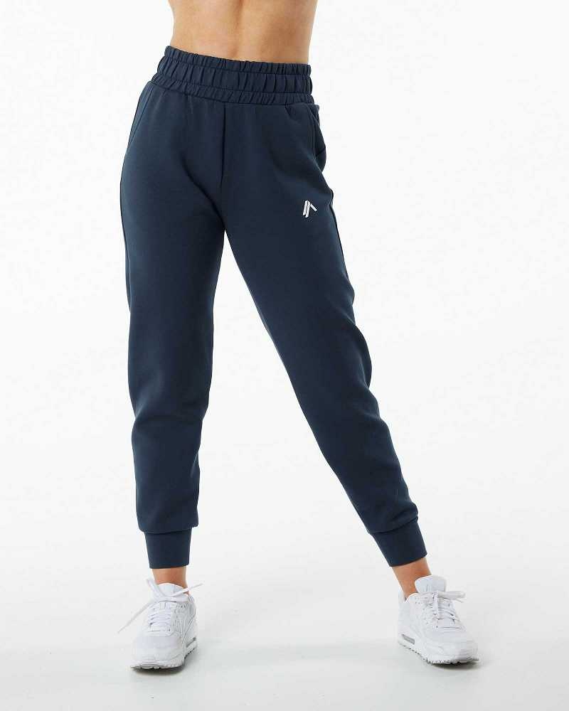 Dámské Kalhoty Jogger Alphalete ELMTS Cuffed Blankyt | CZ-019235