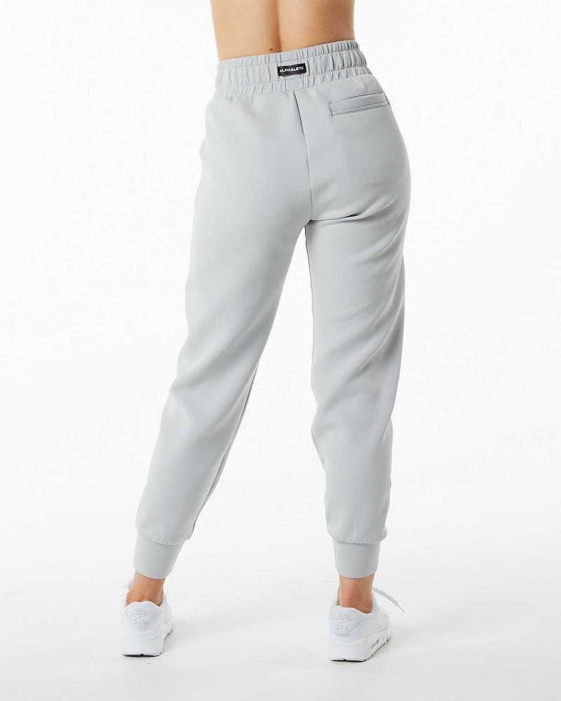 Dámské Kalhoty Jogger Alphalete ELMTS Cuffed Šedé | CZ-492581