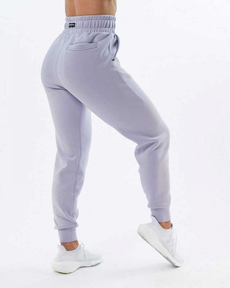 Dámské Kalhoty Jogger Alphalete ELMTS Cuffed Fialové | CZ-548136