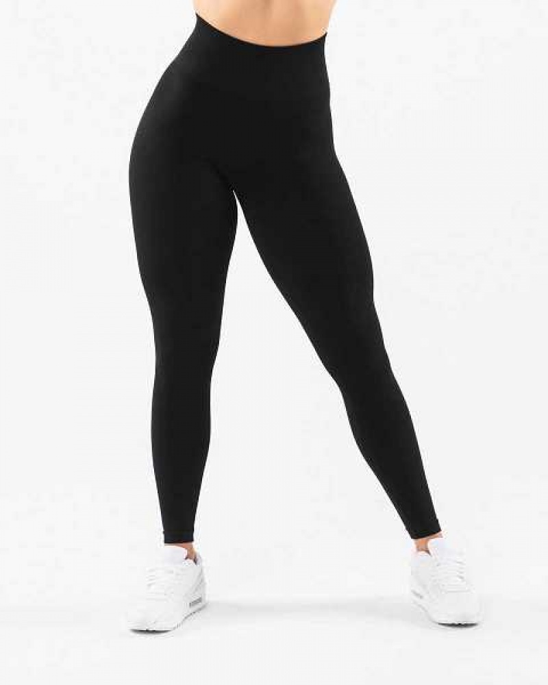 Dámské Legíny Alphalete Amplify Černé | CZ-601435