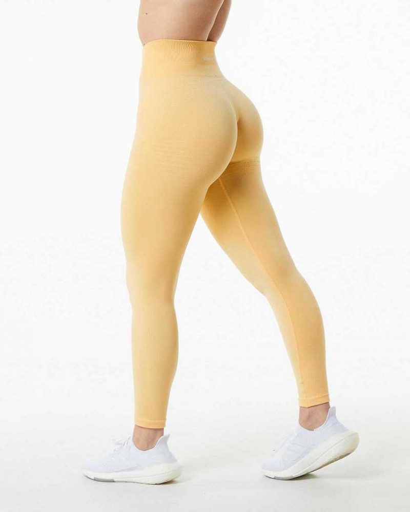 Dámské Legíny Alphalete Ozone Žluté | CZ-640821