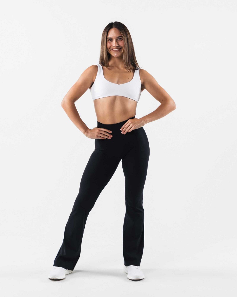 Dámské Sportovní Podprsenka Alphalete Aura Sculpt Bílé | CZ-418275