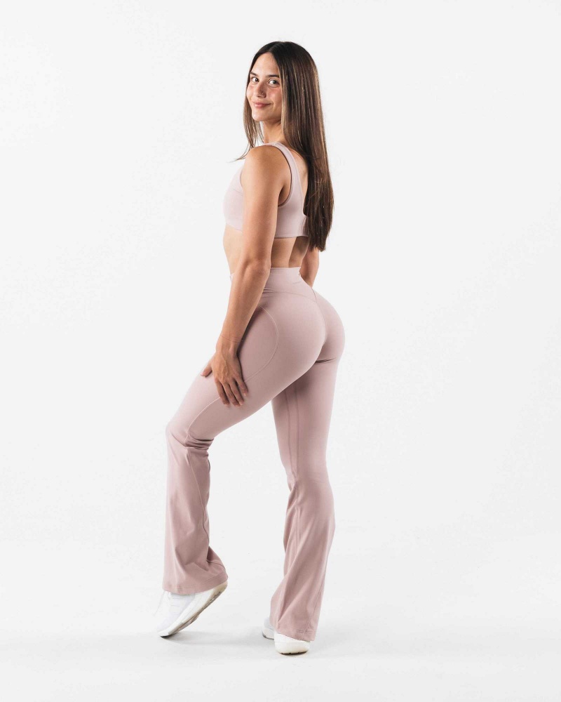 Dámské Sportovní Podprsenka Alphalete Aura Sculpt Hnědé | CZ-674380