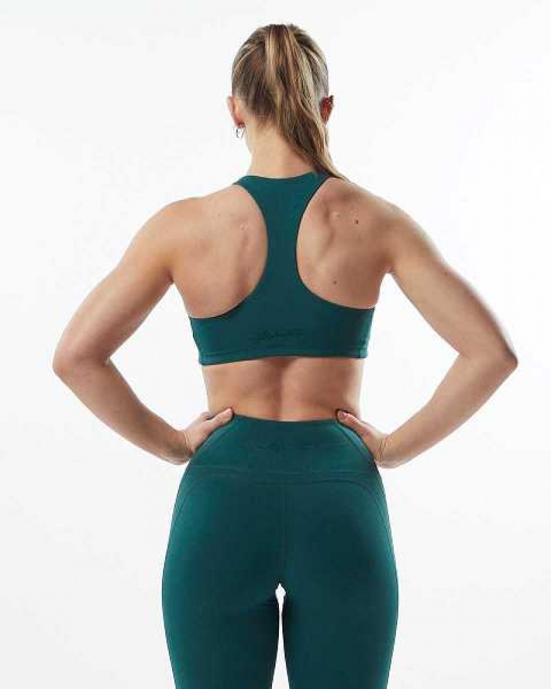 Dámské Sportovní Podprsenka Alphalete Pulse Surge Blankyt | CZ-041235