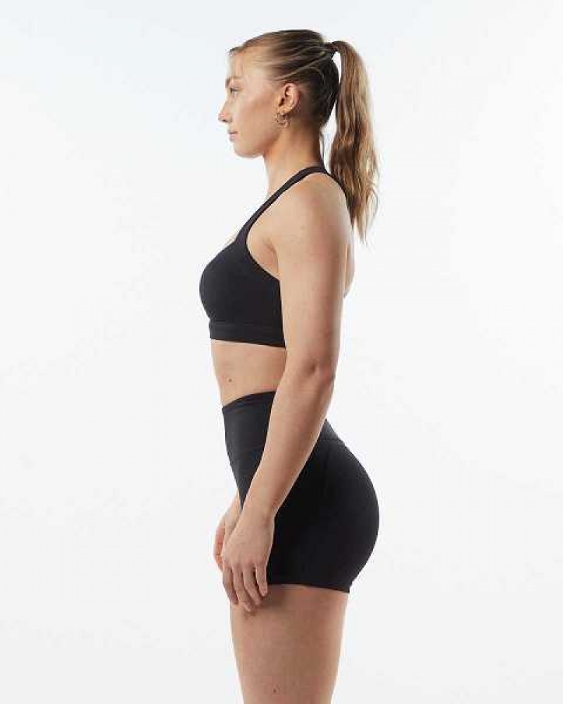 Dámské Sportovní Podprsenka Alphalete Pulse Balance Černé | CZ-687925