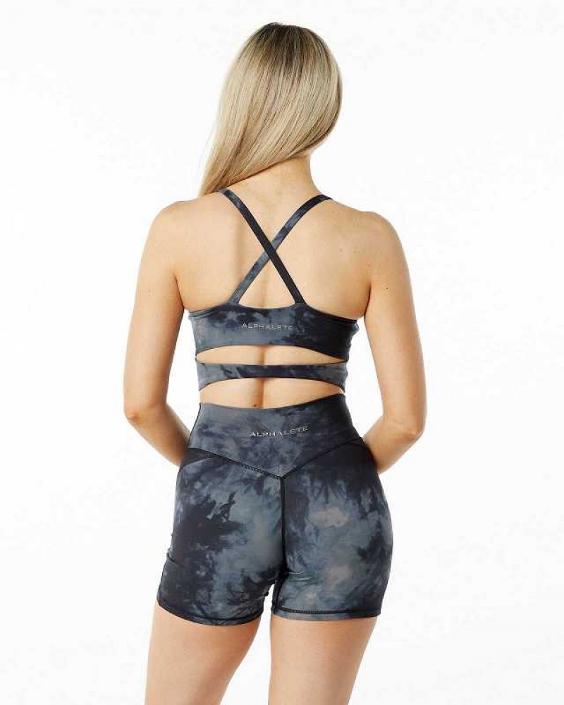 Dámské Sportovní Podprsenka Alphalete Surface Altitude Černé | CZ-967580