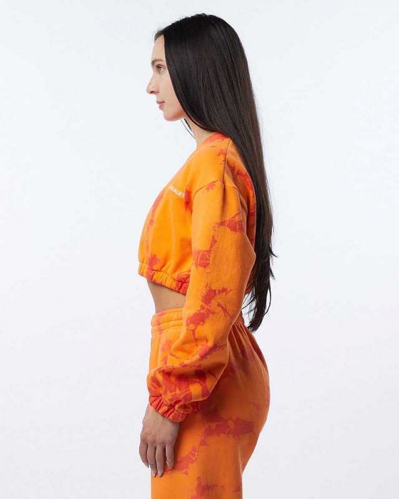 Dámské Svetr Alphalete HCTS Oranžové | CZ-471692