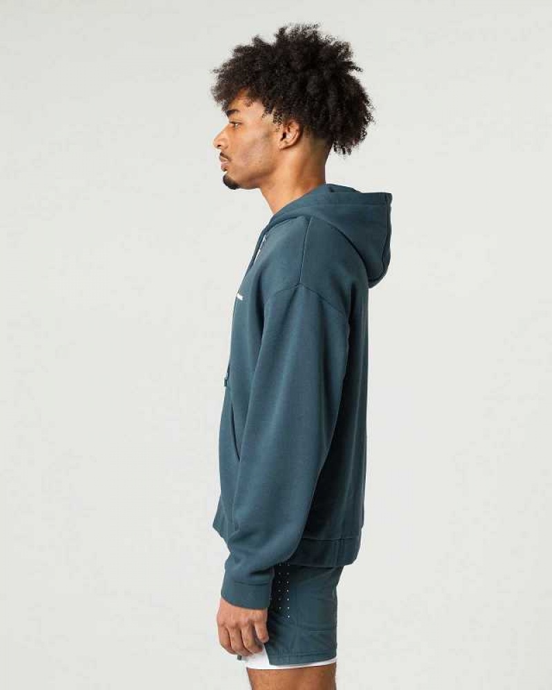 Pánské Bundy Alphalete Classic Full-Zip Blankyt | CZ-487930