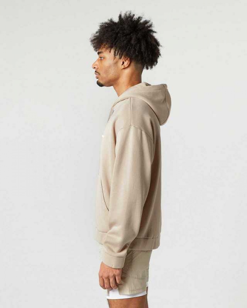 Pánské Bundy Alphalete Classic Full-Zip Hnědé | CZ-413679