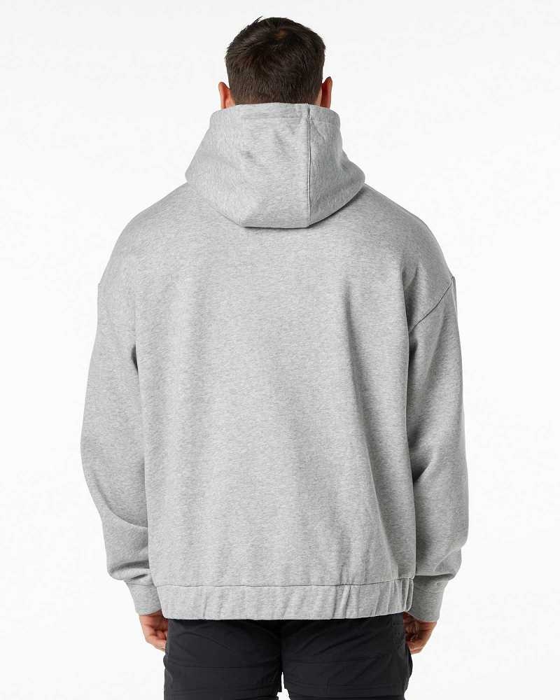 Pánské Bundy Alphalete Classic Full-Zip Šedé | CZ-351987