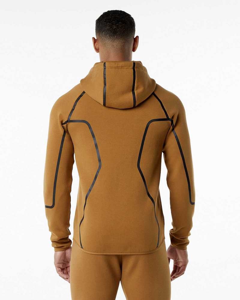 Pánské Bundy Alphalete ELMTS Atletické Hnědé | CZ-942501