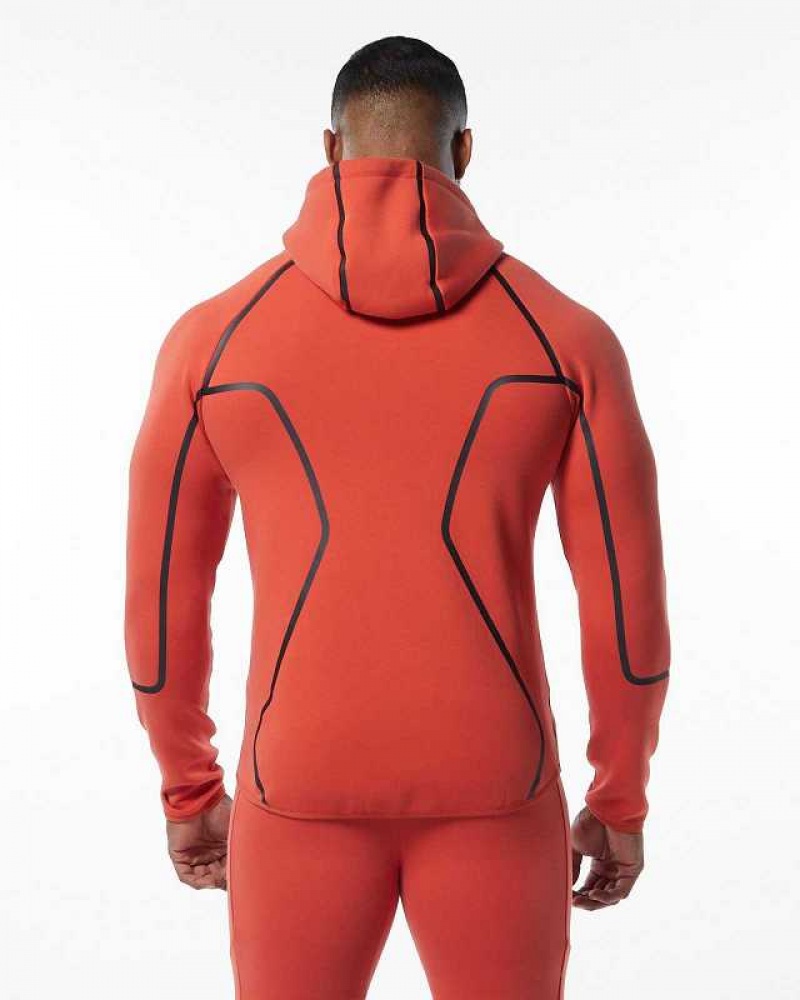 Pánské Bundy Alphalete ELMTS Atletické Oranžové | CZ-307594