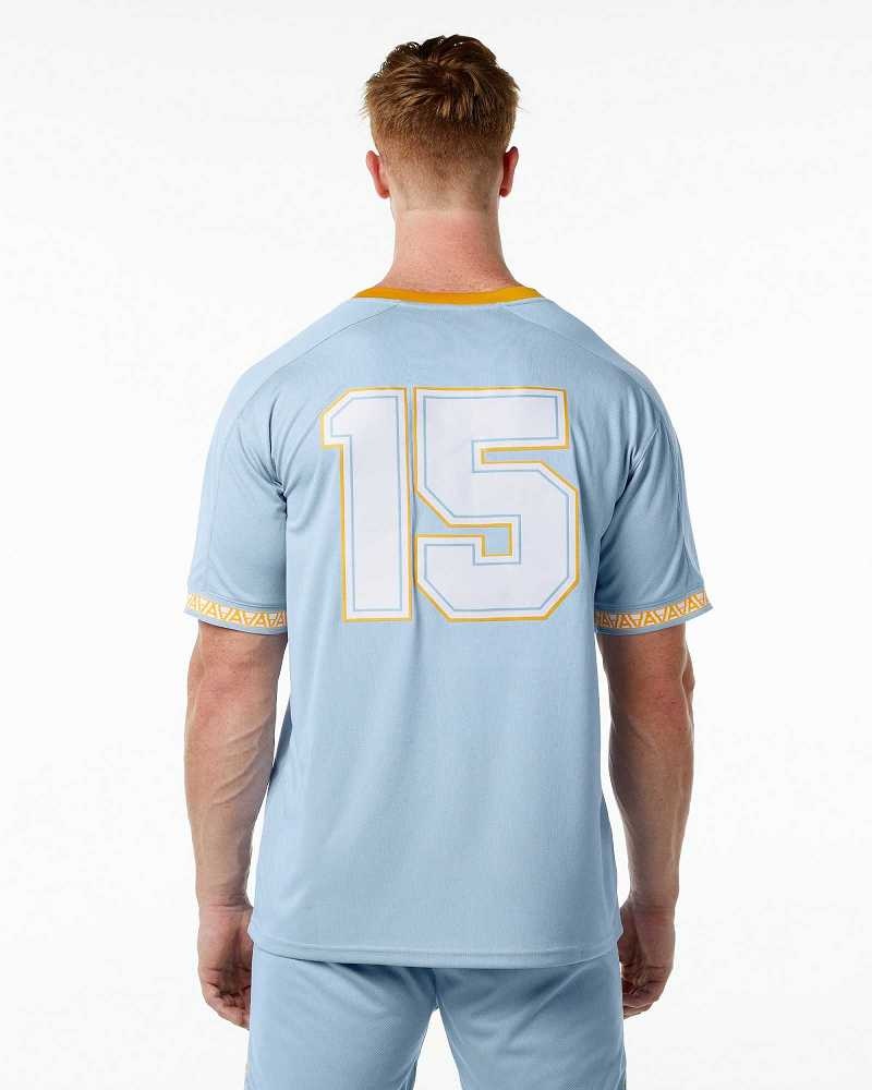 Pánské Dres Alphalete Varsity NFL Světle Blankyt | CZ-609531