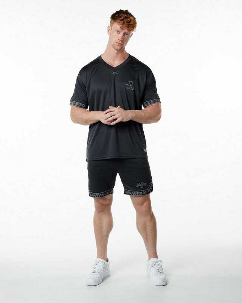 Pánské Dres Alphalete Varsity NFL Černé | CZ-241058