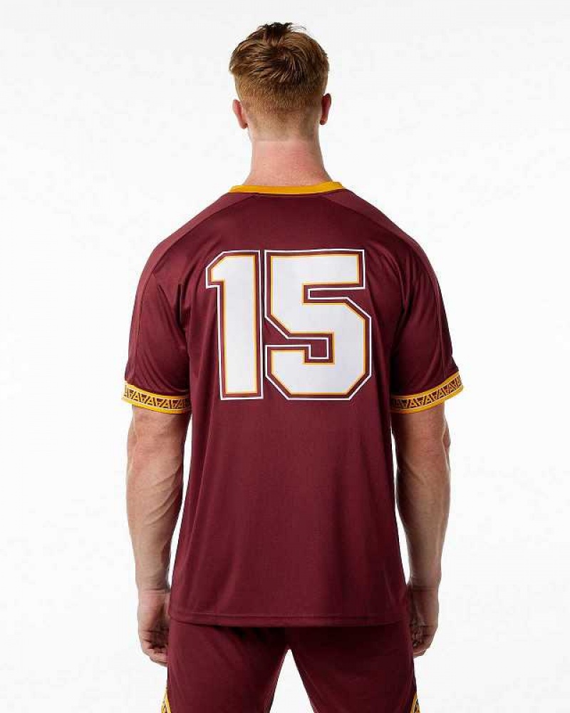 Pánské Dres Alphalete Varsity NFL Červené | CZ-351769