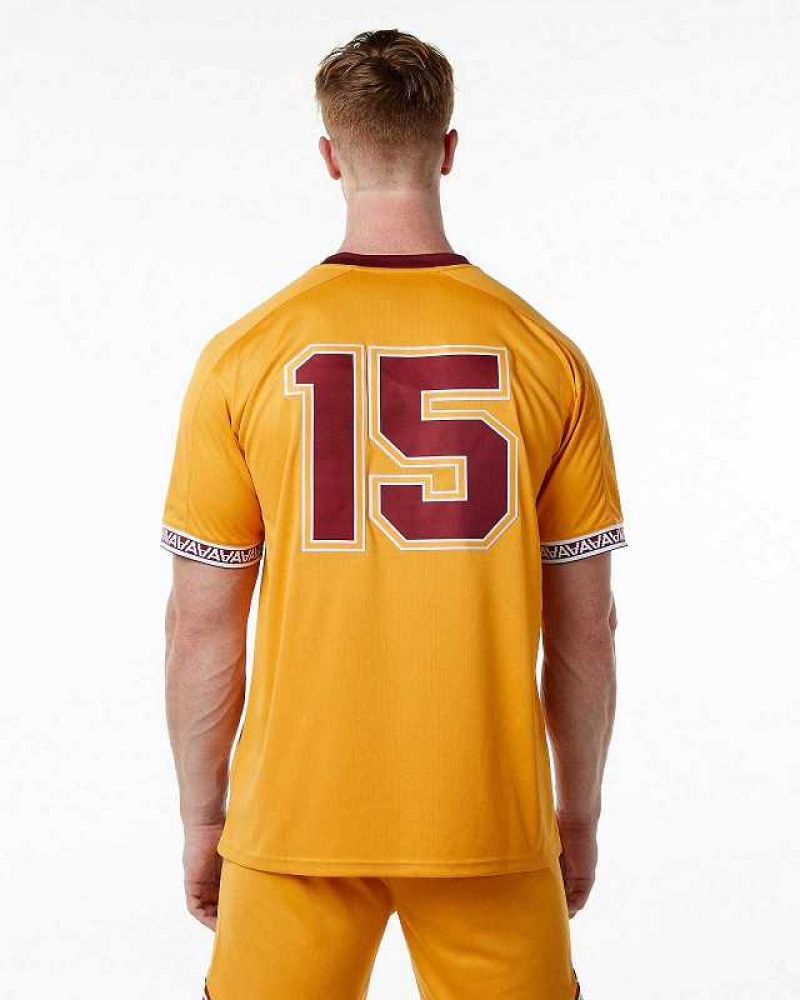 Pánské Dres Alphalete Varsity NFL Žluté | CZ-057692