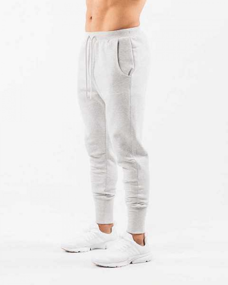 Pánské Kalhoty Jogger Alphalete Academy Club Šedé | CZ-749038