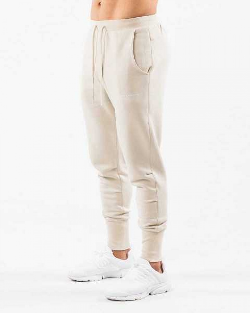 Pánské Kalhoty Jogger Alphalete Academy Club Hnědé | CZ-560179