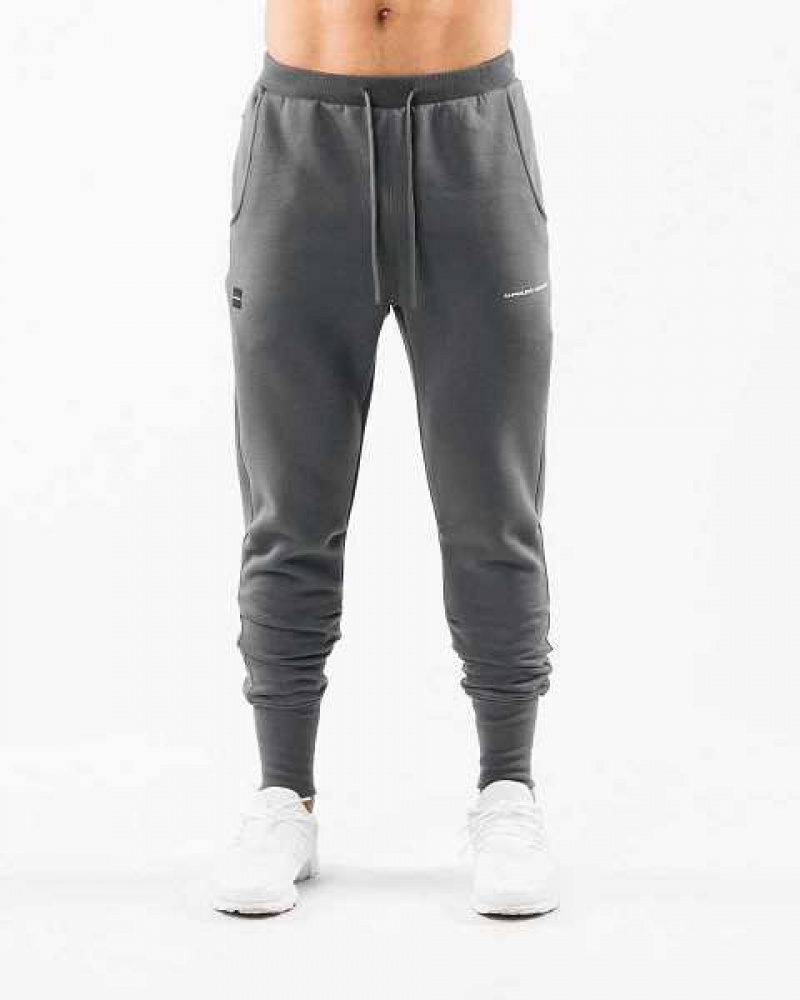 Pánské Kalhoty Jogger Alphalete Academy Club Šedé | CZ-716985