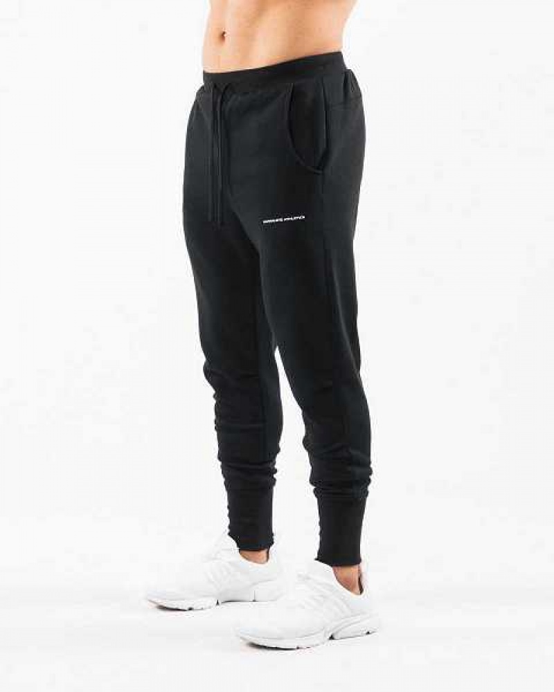 Pánské Kalhoty Jogger Alphalete Academy Club Černé | CZ-631490