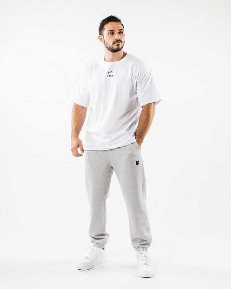 Pánské Kalhoty Jogger Alphalete Academy Relaxed Šedé | CZ-859632