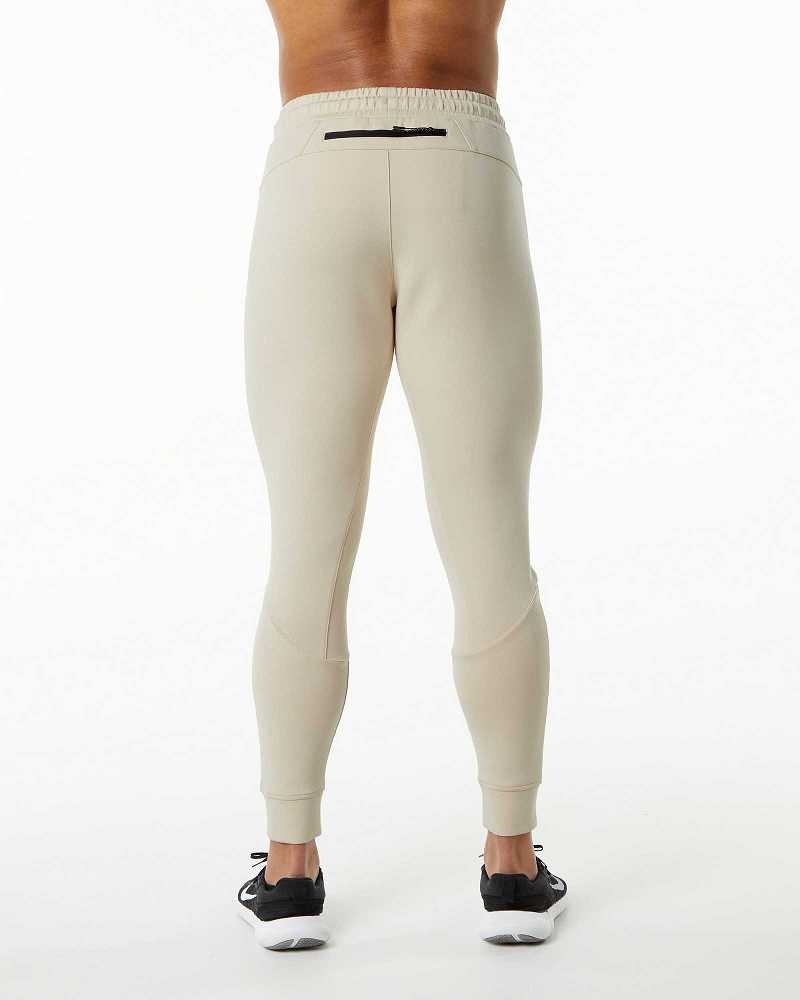 Pánské Kalhoty Jogger Alphalete ELMTS Cuffed Hnědé | CZ-830592