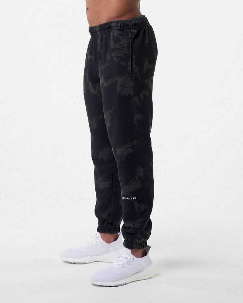 Pánské Kalhoty Jogger Alphalete HCTS Černé | CZ-205397