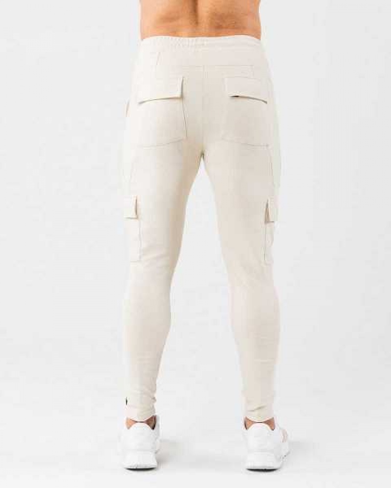 Pánské Kalhoty Jogger Alphalete Identity Cargo Hnědé | CZ-216835