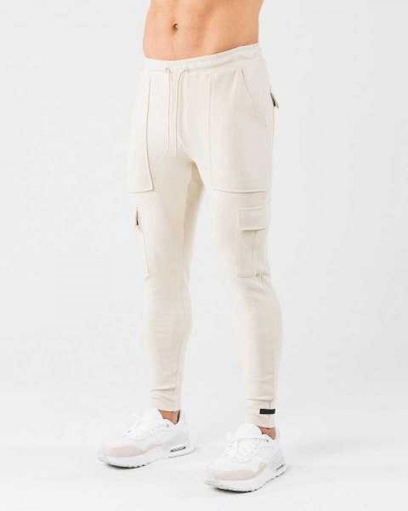 Pánské Kalhoty Jogger Alphalete Identity Cargo Hnědé | CZ-216835