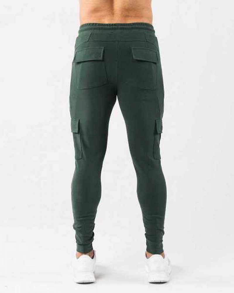 Pánské Kalhoty Jogger Alphalete Identity Cargo Zelene | CZ-946081