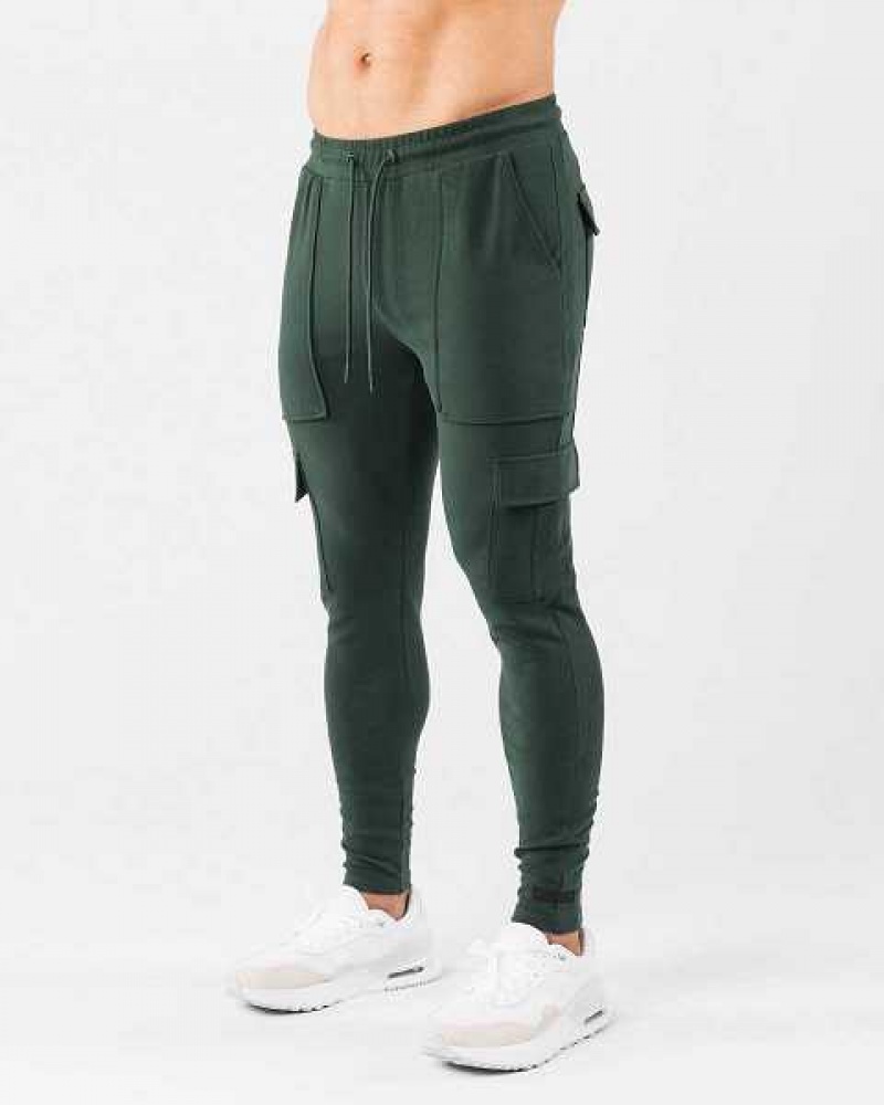 Pánské Kalhoty Jogger Alphalete Identity Cargo Zelene | CZ-946081