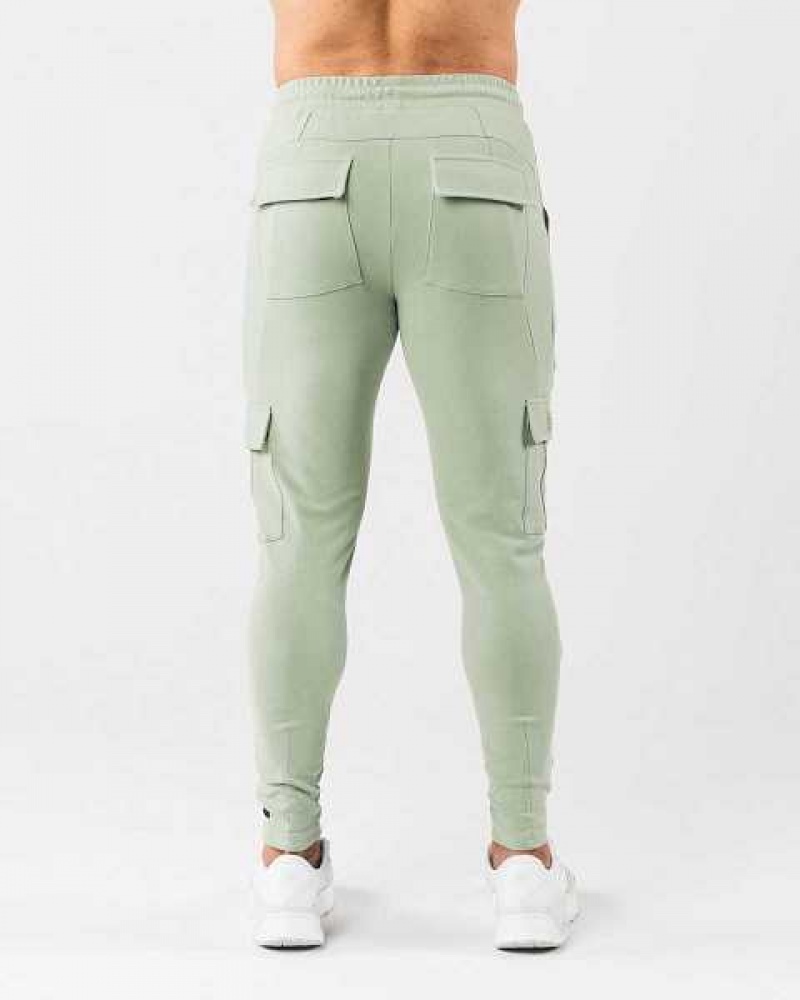 Pánské Kalhoty Jogger Alphalete Identity Cargo Zelene | CZ-016293