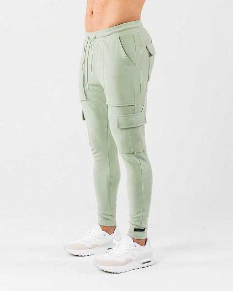 Pánské Kalhoty Jogger Alphalete Identity Cargo Zelene | CZ-016293