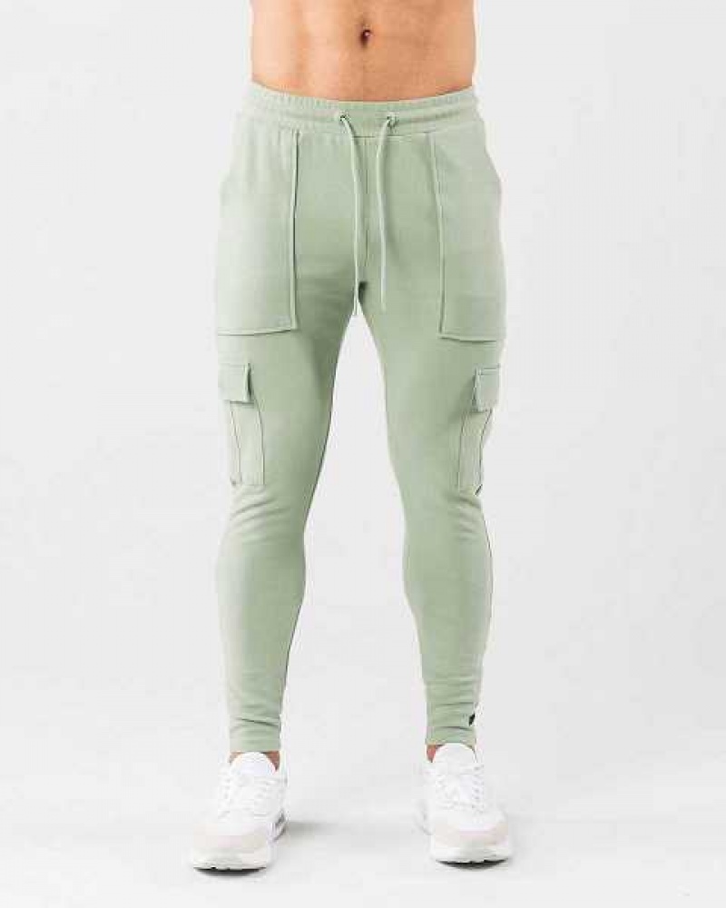 Pánské Kalhoty Jogger Alphalete Identity Cargo Zelene | CZ-016293