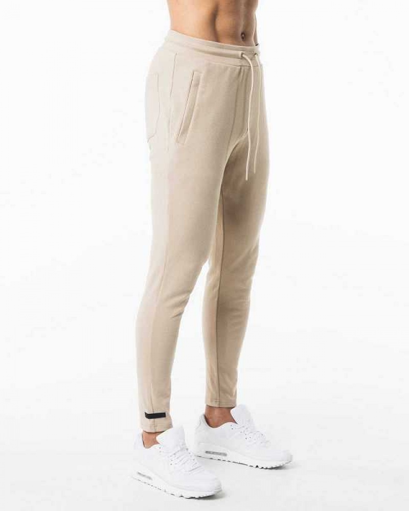 Pánské Kalhoty Jogger Alphalete Identity Hnědé | CZ-647153