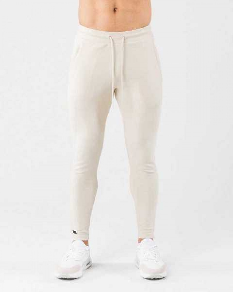 Pánské Kalhoty Jogger Alphalete Identity Hnědé | CZ-574306